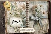 Herbal Meadow Garden Junk Journals, a Decorative Illustration by Nicole Branger Art (Thumbnail 1 of 15)