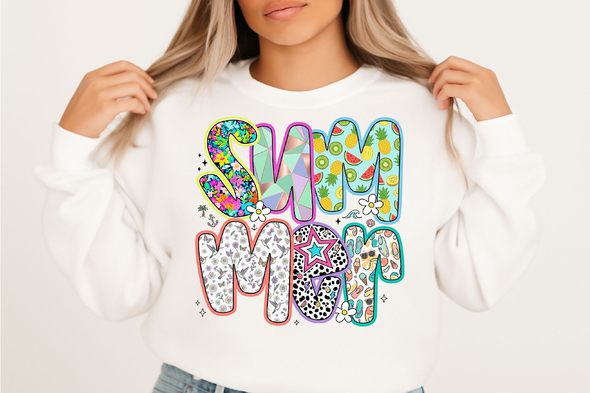 reppy Summer Floral PNG,, an Illustration by Designking (Photo 2 of 6)