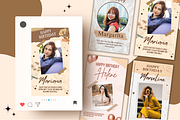 Happy Birthday Mobile Templates, a Templates & Theme by TemplateCastleStore (Thumbnail 2 of 9)