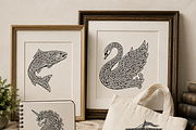 Celtic Black and white designs, a Decorative Illustration by HeavensStar (Thumbnail 5 of 8)