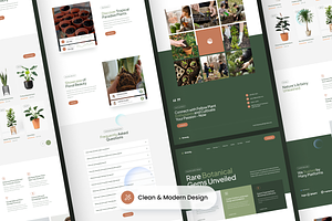 Botanig - Botanical Landing Page