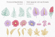 The Magic of Autumn Collection, a Seasonal Illustration by GVGraphics (Thumbnail 2 of 13)