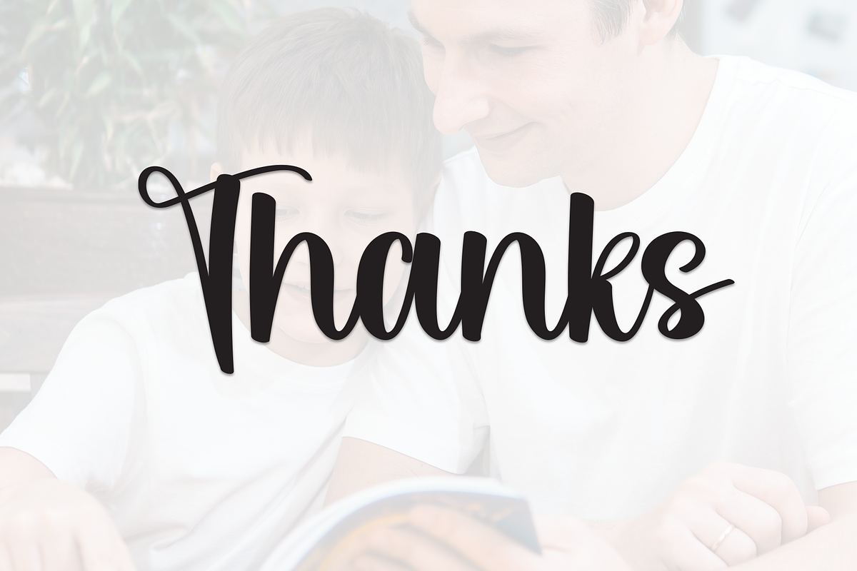 Daddy Handsome | Script Font, a Handwritten Font by Scratchones (Photo 9 of 9)