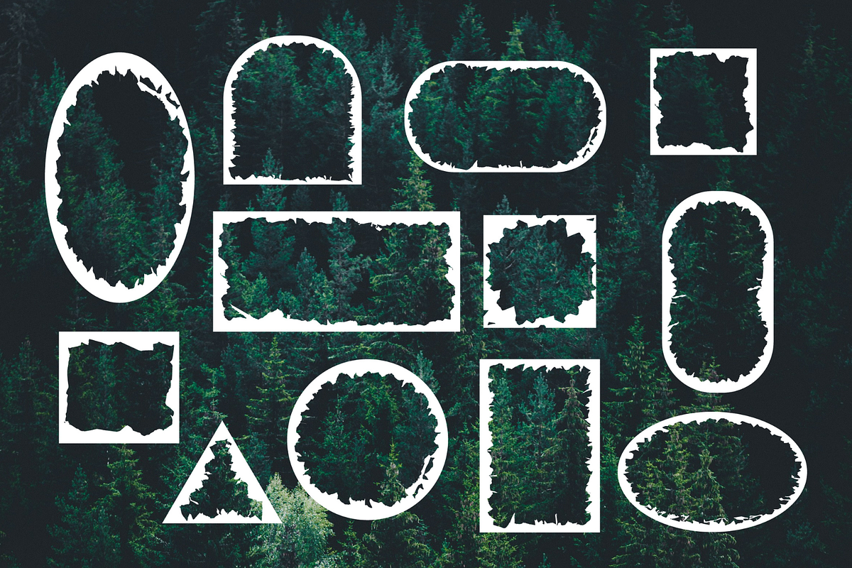 Torn Paper Frames Pack