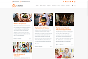 Church Religious WordPress Theme, a WordPress Template by Visualmodo (Thumbnail 10 of 31)