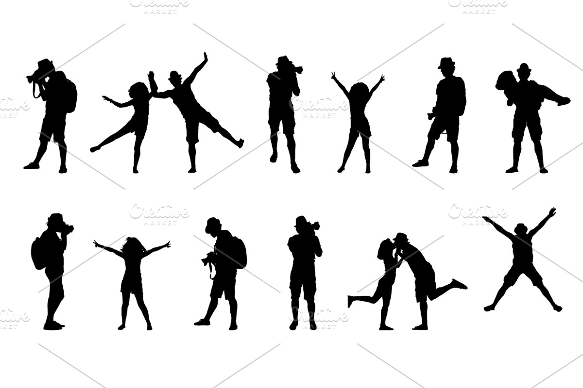 Silhouettes, a Person Illustration by tumbalipum (Photo 20 of 25)