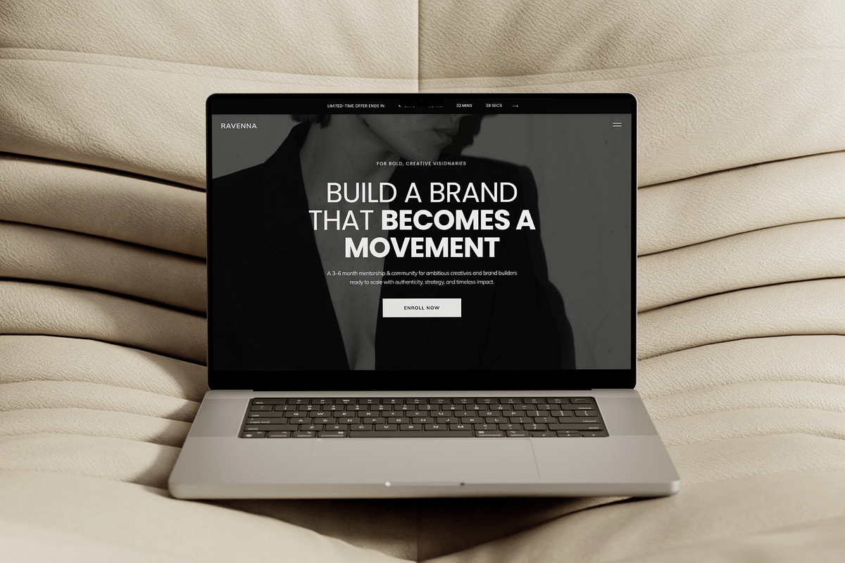 Showit Sales Page Template | Ravenna, a Websites & App Template by Designorina (Photo 8 of 8)