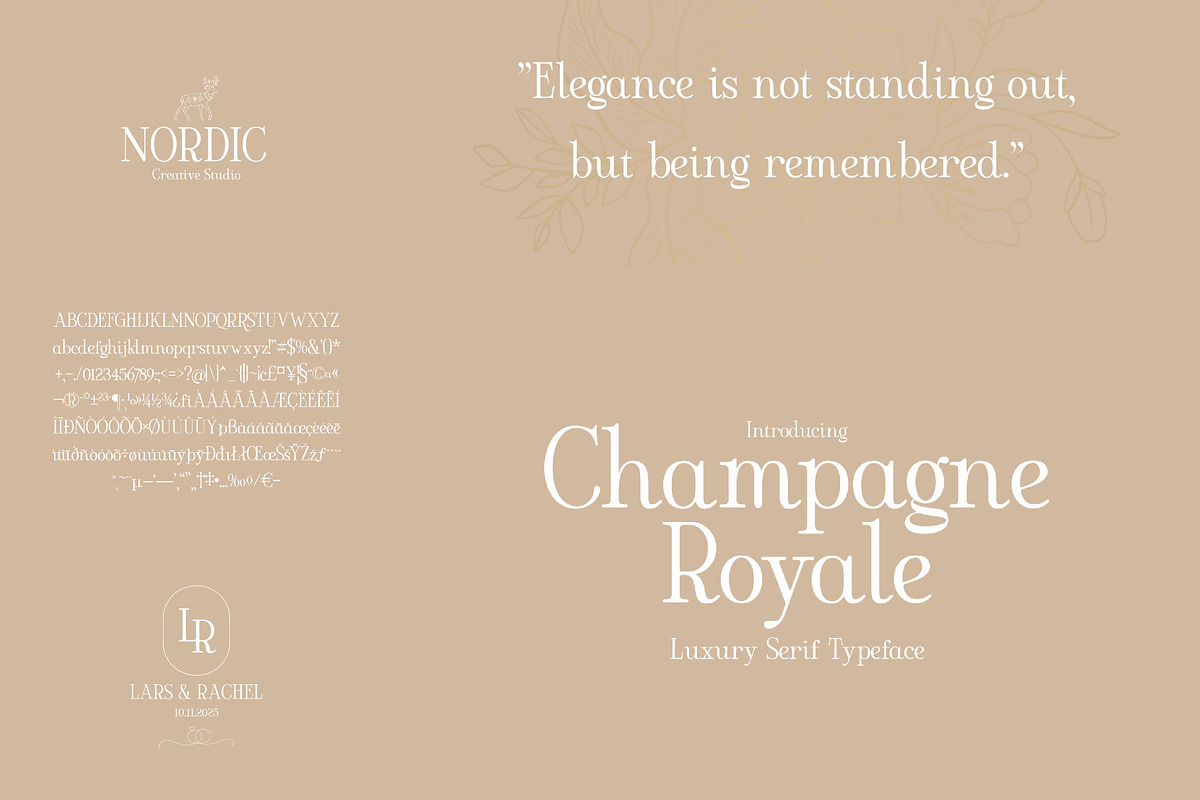 Old Money Aesthetic Font Bundle, a Serif Font by HipFonts (Photo 5 of 10)
