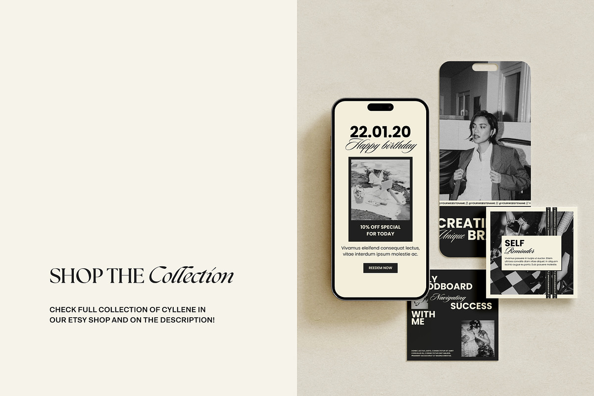 Cyllene | Canva SocialMedia Template, a Social Media Template by Lavinia Visuals (Photo 9 of 9)