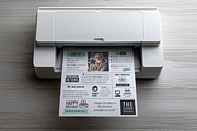 Vintage Newspaper Birthday Template, a Card Template by ZoloDesignHub (Thumbnail 6 of 9)