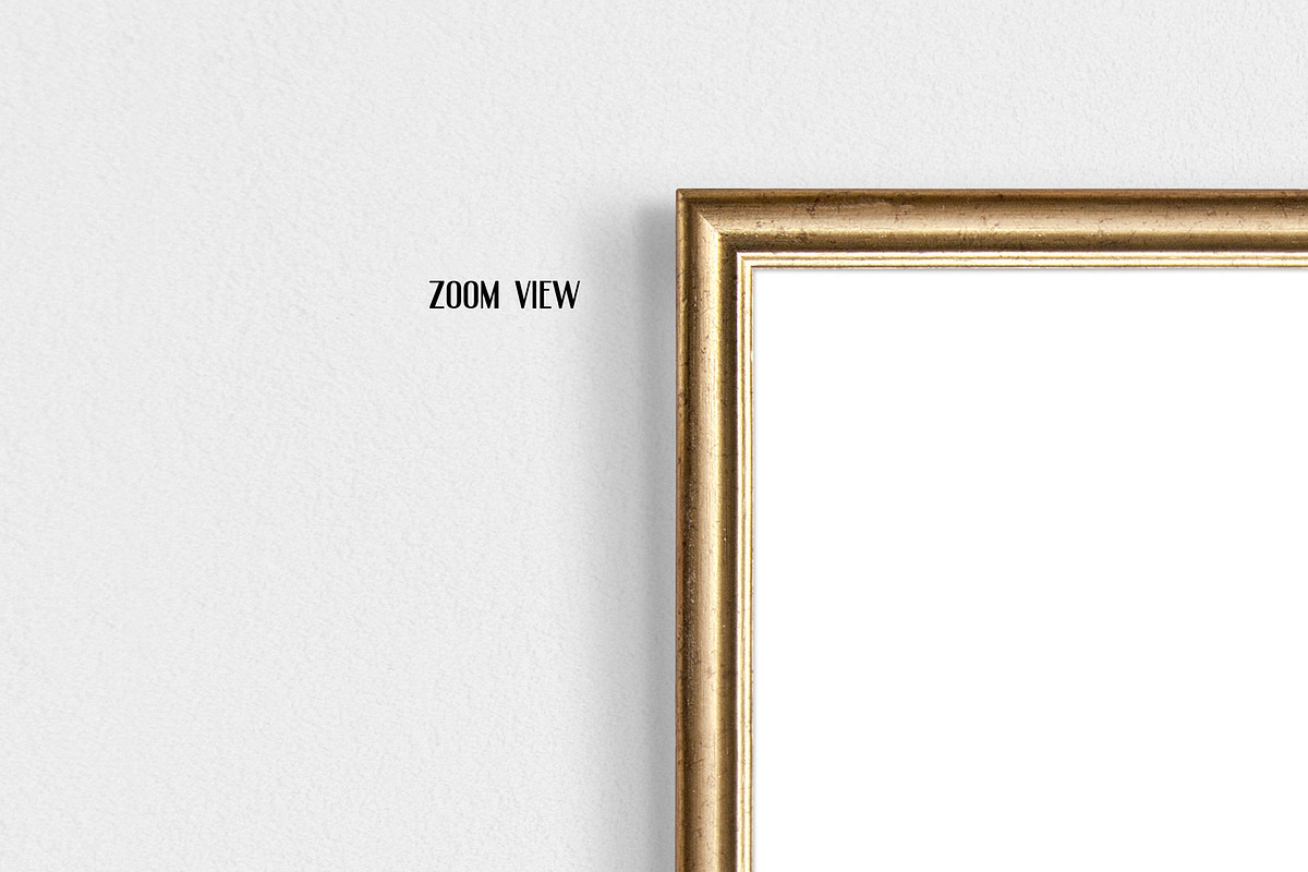 Isolated Old Frames Mockup, a Product Mockup by Dorado Stock (Photo 7 of 8)