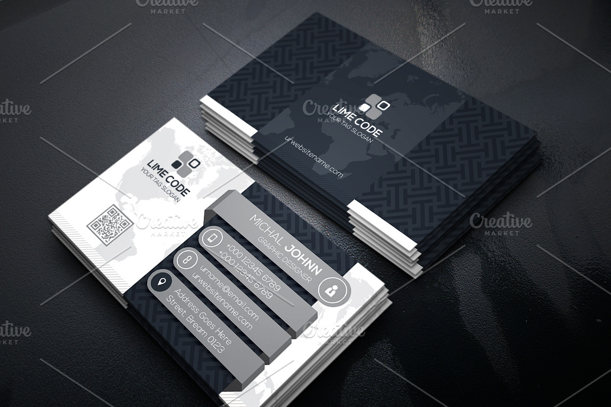 Business Card, a Business Card Template by pixelworkz (Photo 3 of 6)