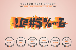 Pumpkin Layers Editable Text Effect