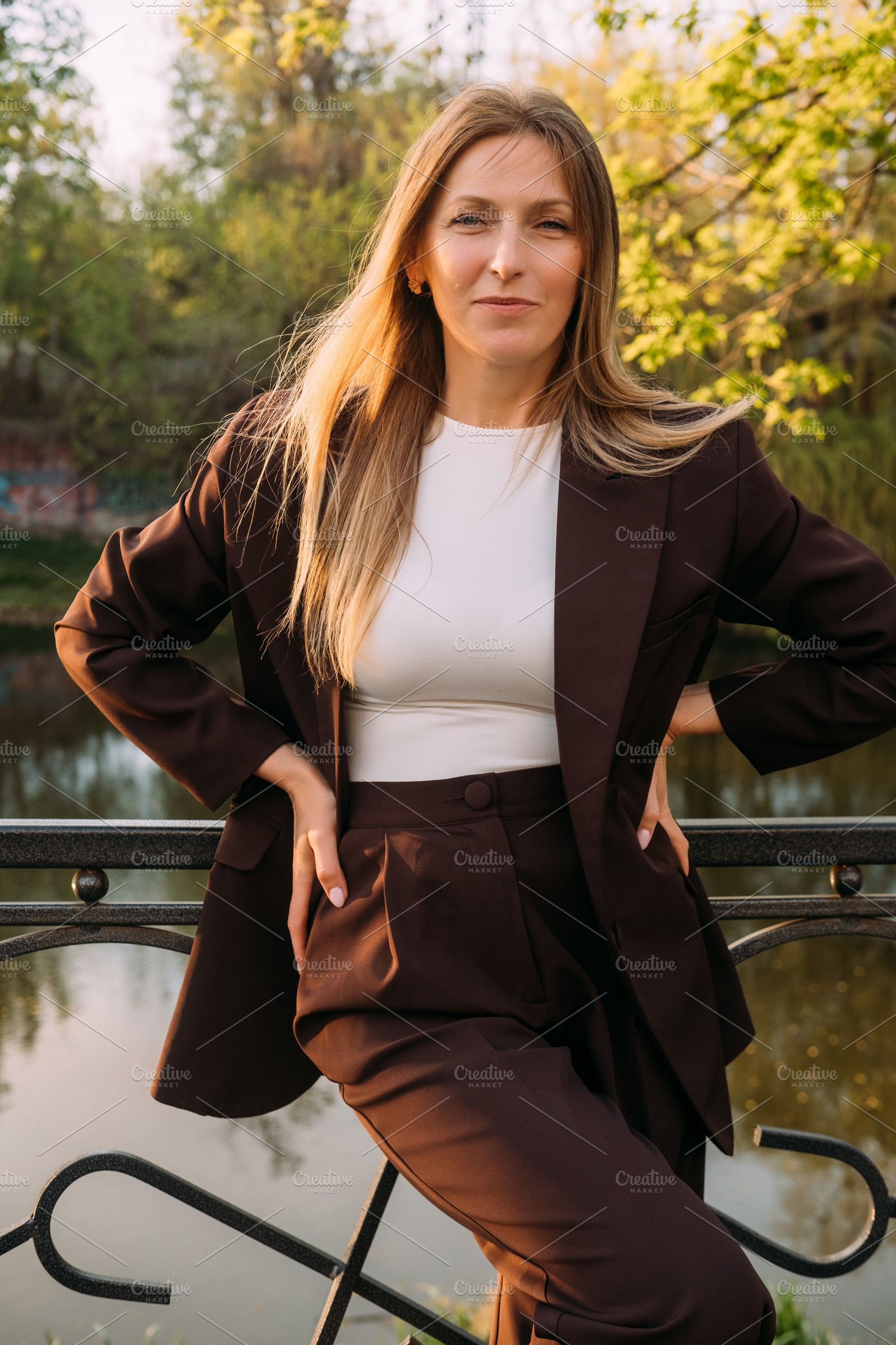 Female confidence outdoor portrait business woman, a Person Photo by Photo Drive Studio