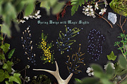 Ostara Celtic Spring Watercolor Set, an Illustration by Fluffy Unicorn (Thumbnail 8 of 12)