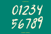 CS Damita Pixel, a Handwritten Font by Craft Supply Co. (Thumbnail 6 of 8)