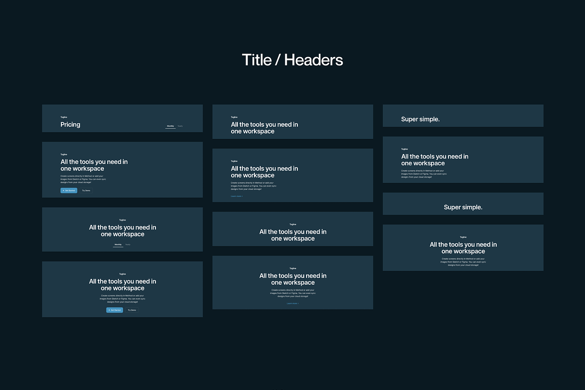 Blank Wireframe Kit, a Templates & Theme by Craftwork (Photo 11 of 11)