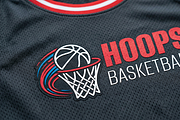 Hoops Basketball Sport Logo, a Branding & Logo Template by muhisya (Thumbnail 2 of 3)
