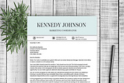 Resume Template Kennedy, a Resume Template by Resume Template Shoppe (Thumbnail 4 of 4)