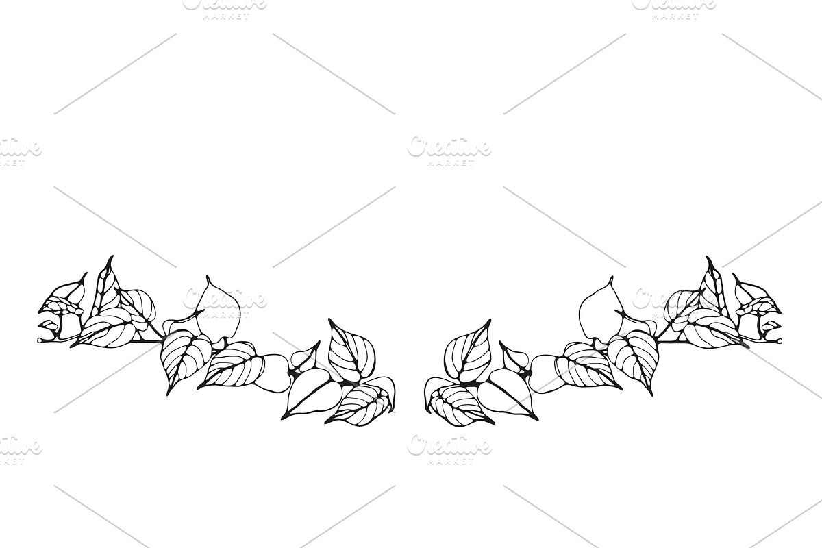 Palm Leaves svg, Botanical png, a Decorative Illustration by Watercolor_Vector Graphic (Photo 11 of 25)