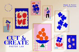 CUT & CREATE POSTER LAB