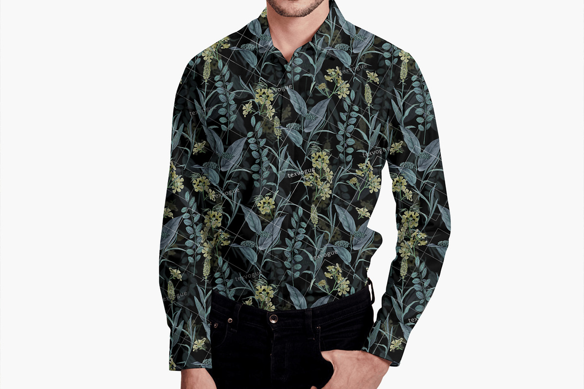 Botanical Jungle - Seamless Patterns, a Pattern Graphic by texvogue (Photo 8 of 18)