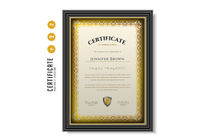 477. Modern Certificate Template