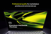 Premium MacBook Mockup Bundle, a Mac Mockup by anamwp (Thumbnail 6 of 6)