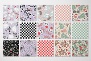 Spooky Christmas pattern set, a Pattern Graphic by @olga.angelloz (Thumbnail 2 of 2)
