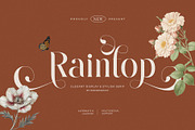 Raintop – Elegant & Stylish Serif, a Serif Font by BrandSemut (Thumbnail 1 of 10)