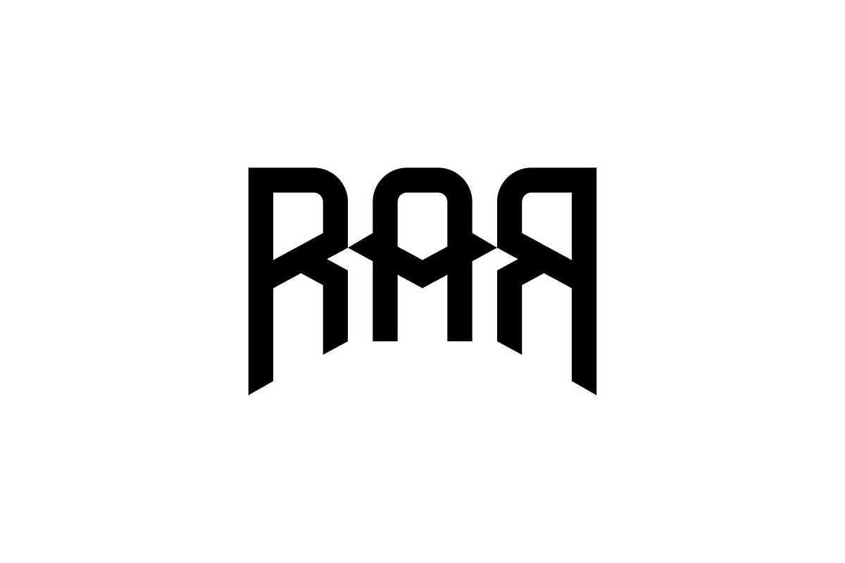 RAR Monogram Logo, a Branding & Logo Template by Buqancreative (Photo 1 of 2)