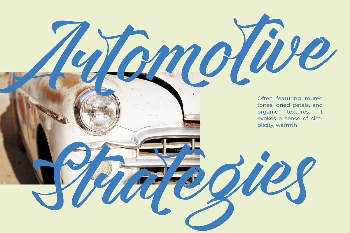 Clesha Halgestine Modern Calligraphy, a Script Font by Letterena Studios Script (Photo 3 of 20)