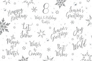 UPDATED Snowflakes Winter Kisses, an Illustration by Euonia Meraki (Thumbnail 4 of 13)