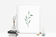 Watercolour Plants & Branches, an Illustration by GraphicSupplyCo. (Thumbnail 3 of 7)