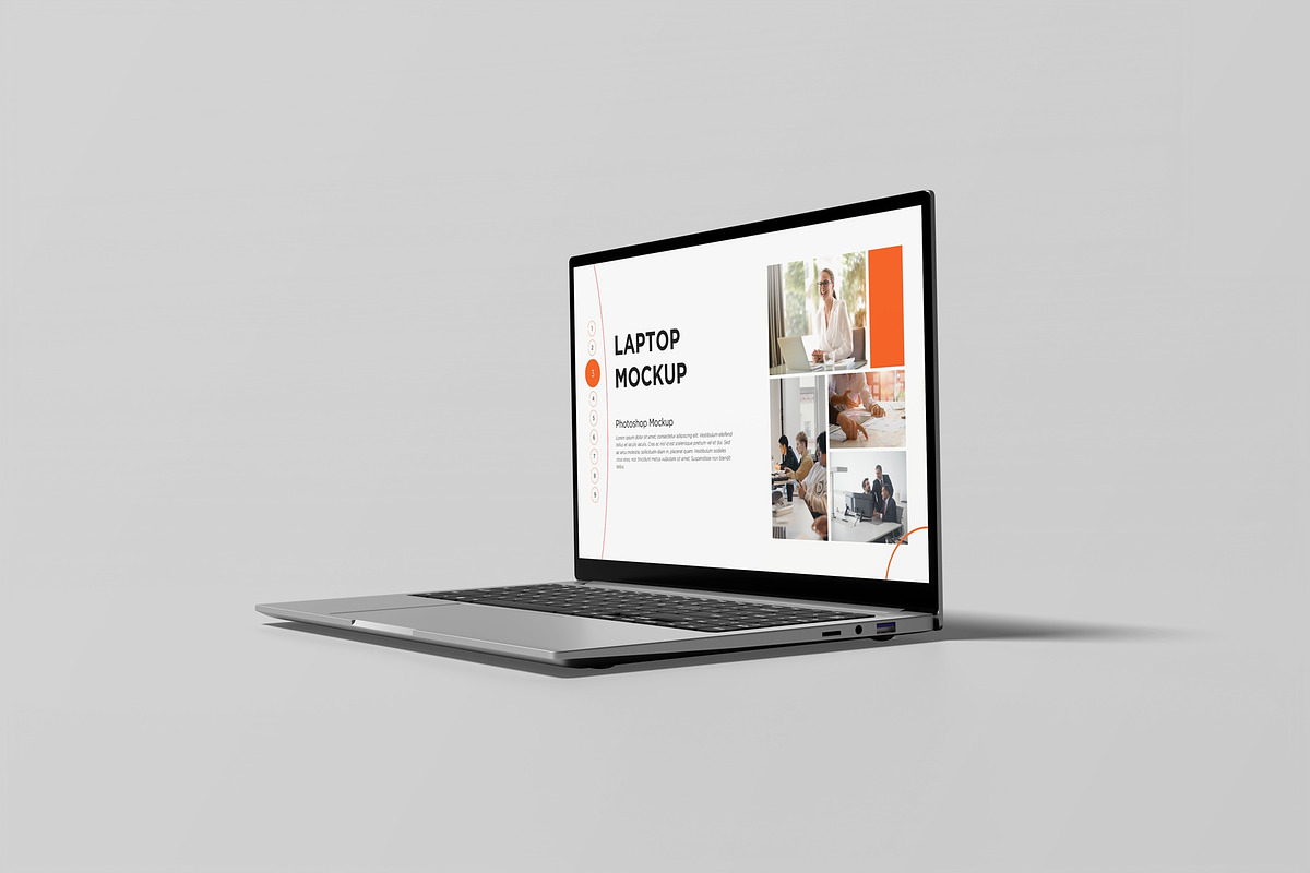 Laptop Presentation Mockup, a Mac Mockup by Graphic Deal (Photo 8 of 12)