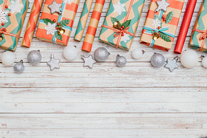 Christmas background containing background, xmas, and vintage
