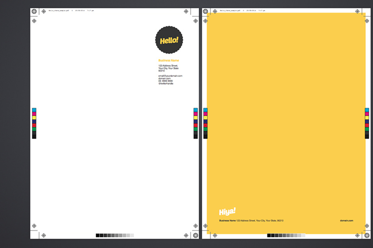 Hello There - Visual Identity System, a Stationery Template by Yes! Creative (Photo 4 of 5)