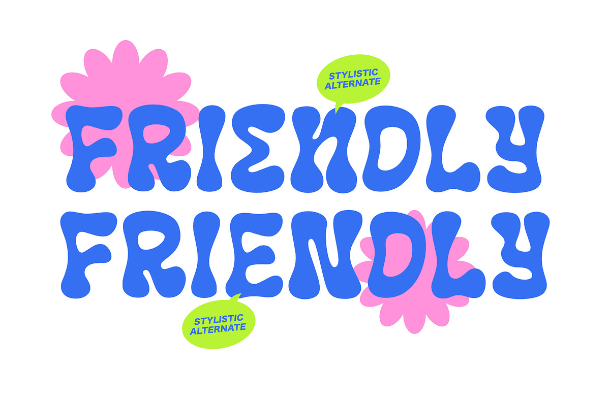 CROFL - Groovy Display Font, a Handwritten Font by Cruizy & Co (Photo 6 of 9)