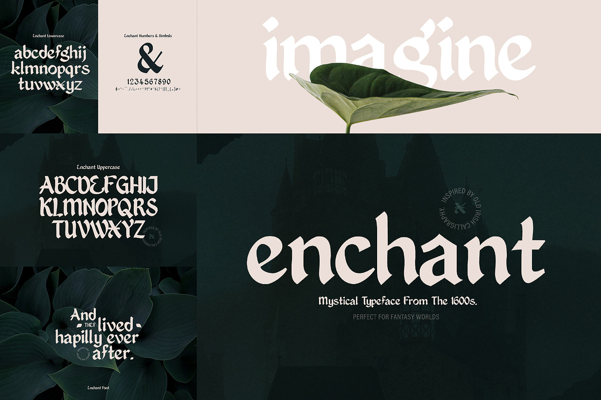 Fantasy Font Bundle (25 Fonts!), a Serif Font by HipFonts (Photo 4 of 9)