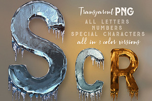 Ice Cold - 3D Lettering