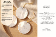 Ornament Mockup Set of 3, a Household Mockup by EmpaviMockups (Thumbnail 2 of 5)