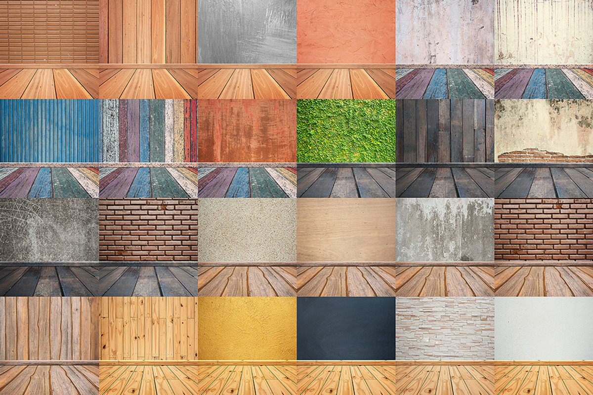 100 Realistic Room Background Set 2, a Texture Graphic by FWStudio (Photo 6 of 8)