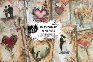 Shabby Chic Lovely Couples, a Person Illustration by Digital Art Mahdiseño