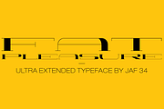 Fat Pleasure, a Serif Font by JAF 34 (Thumbnail 1 of 5)