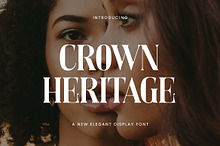 Crown Heritage Elegant Display Font