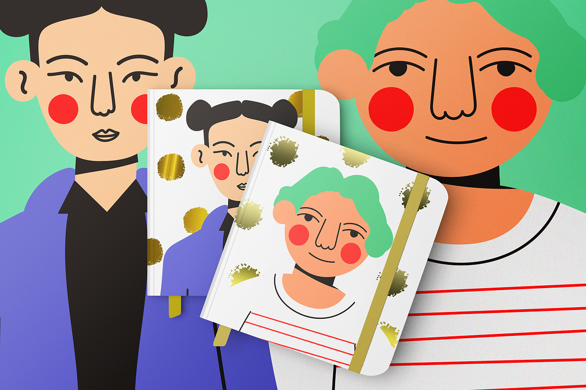 Women. Vector and raster graphics., a Person Illustration by Oliana Moroz (Photo 3 of 19)