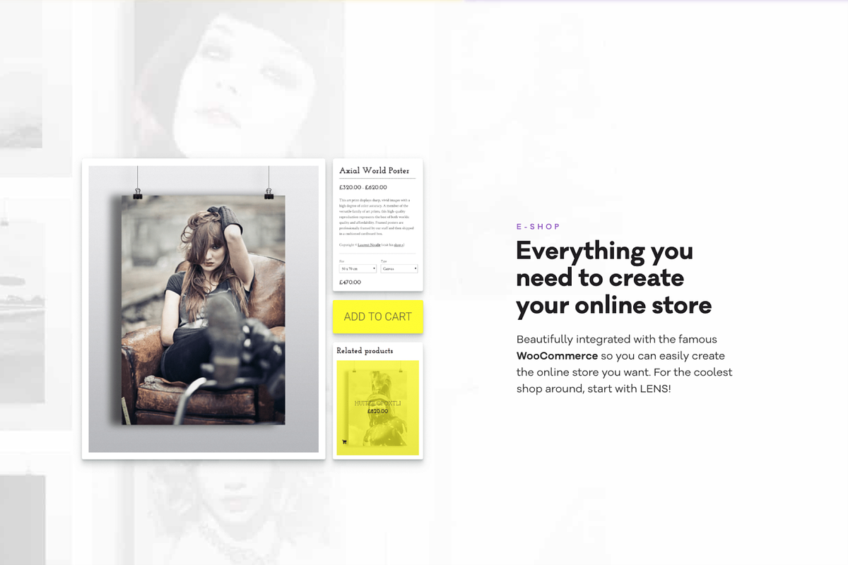 LENS - A WordPress Photography Theme, a WordPress Template by Pixelgrade (Photo 2 of 4)