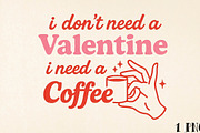Valentine Coffee SVG PNG, an Illustration by DreamPrint404 (Thumbnail 1 of 8)