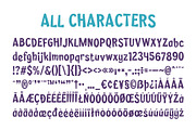 CS Swiper – Cute Font, a Sans Serif Font by Craft Supply Co. (Thumbnail 7 of 8)