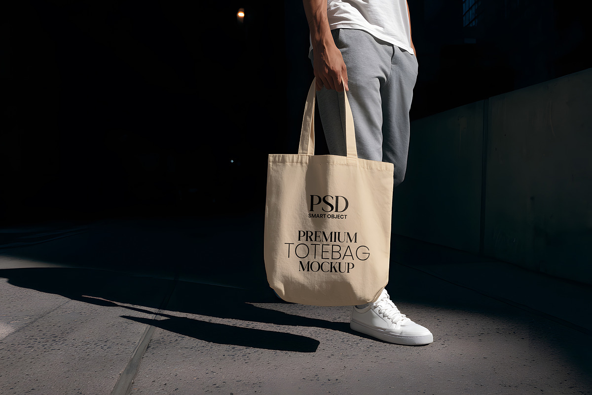 Tote Bag Mockup Bundle, a Product Mockup by GenesisCreativeCo (Photo 5 of 9)